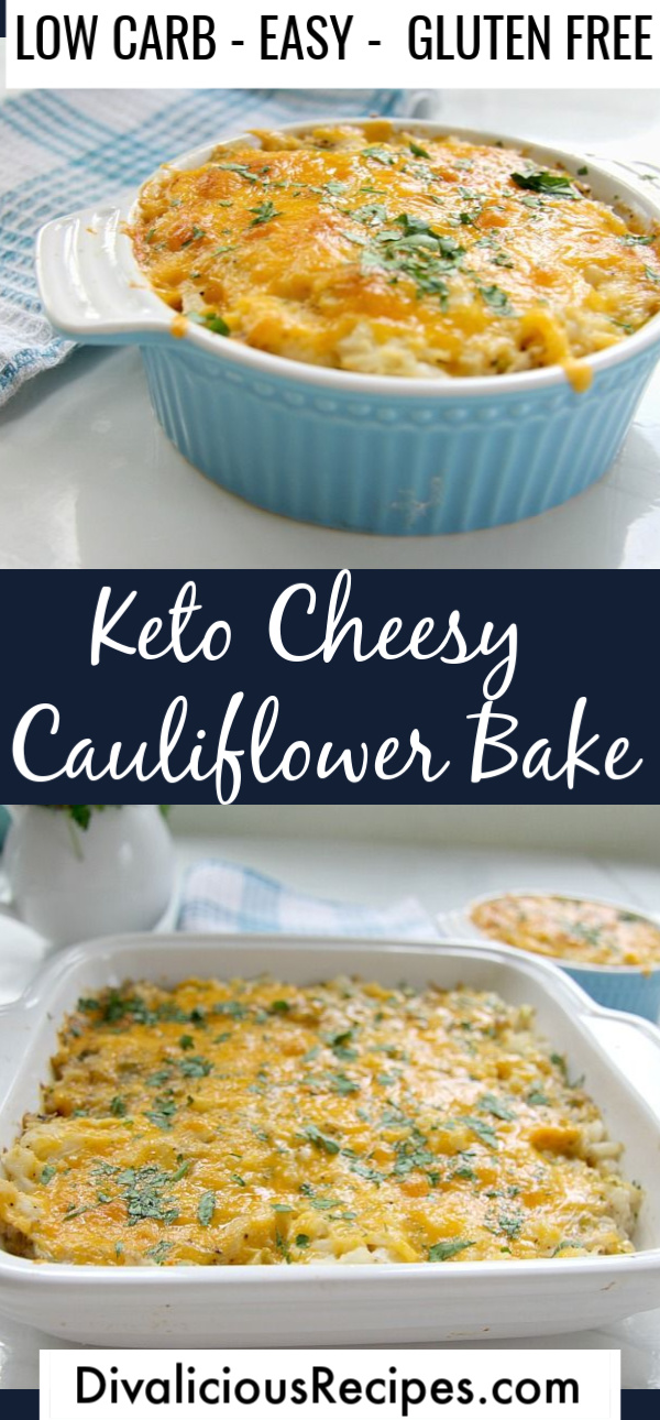 Cheesy Low Carb Cauliflower Bake