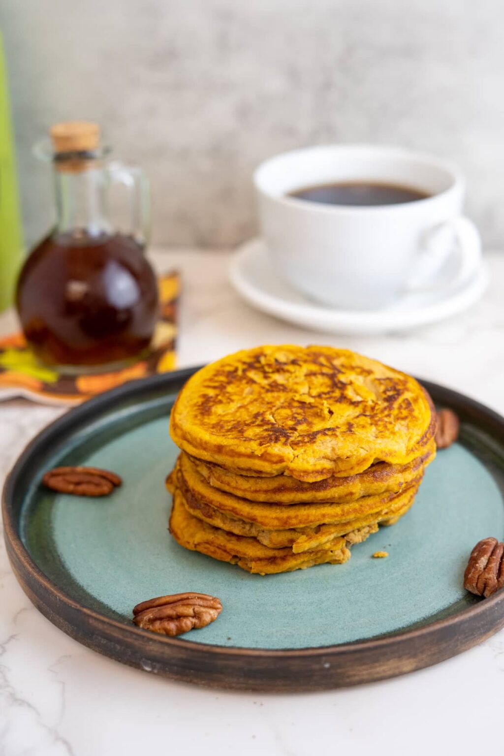 Keto Pumpkin Pancakes (Coconut Flour)