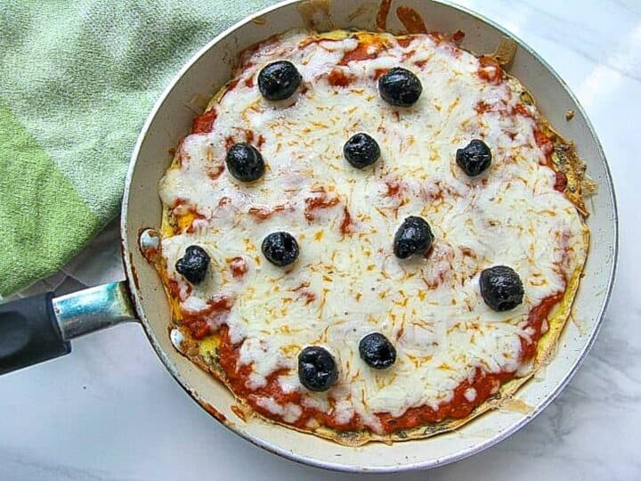 pizza fritta in a frying pan