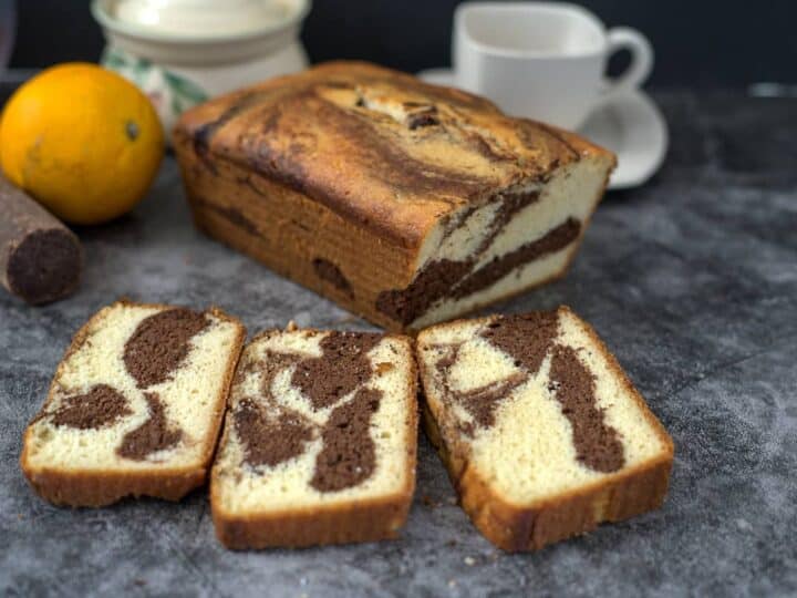 keto marble cake