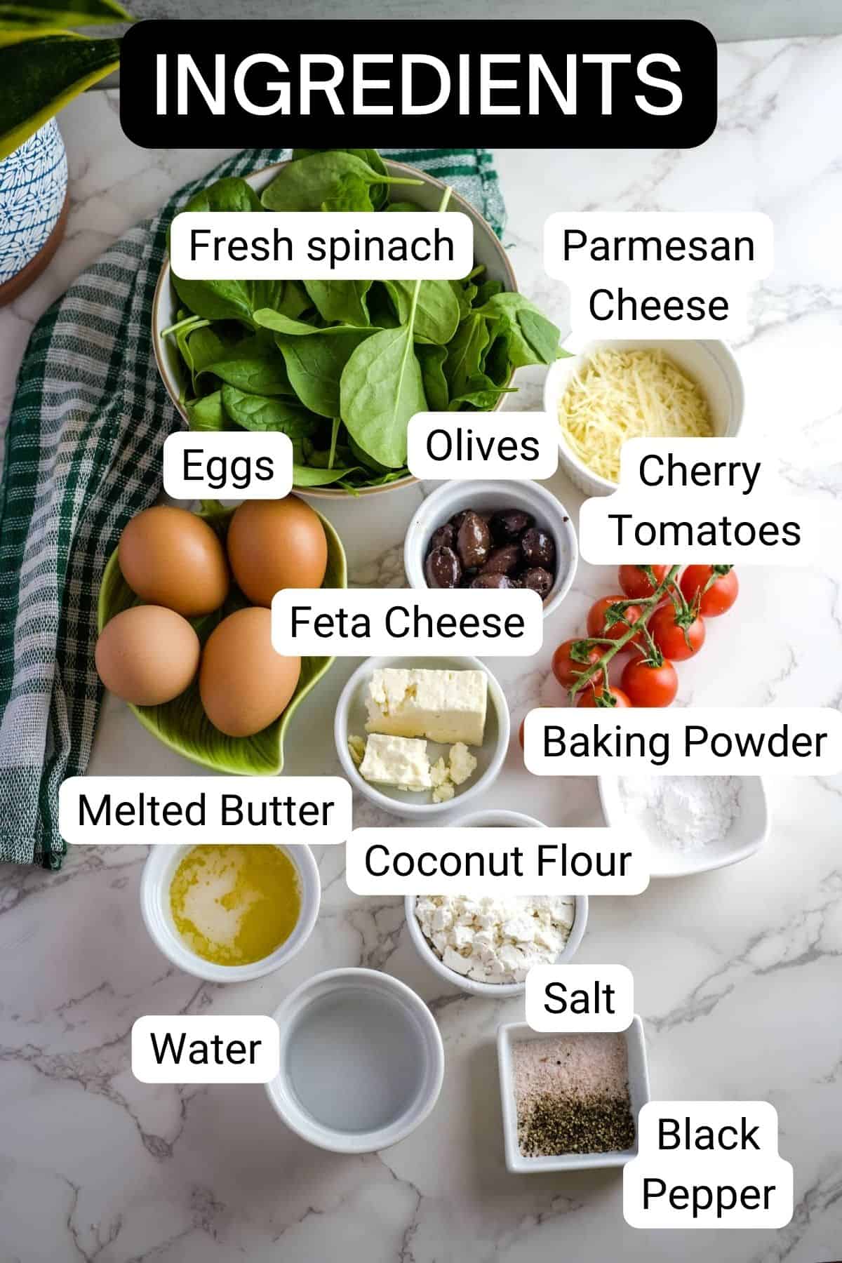 savory muffin ingredients