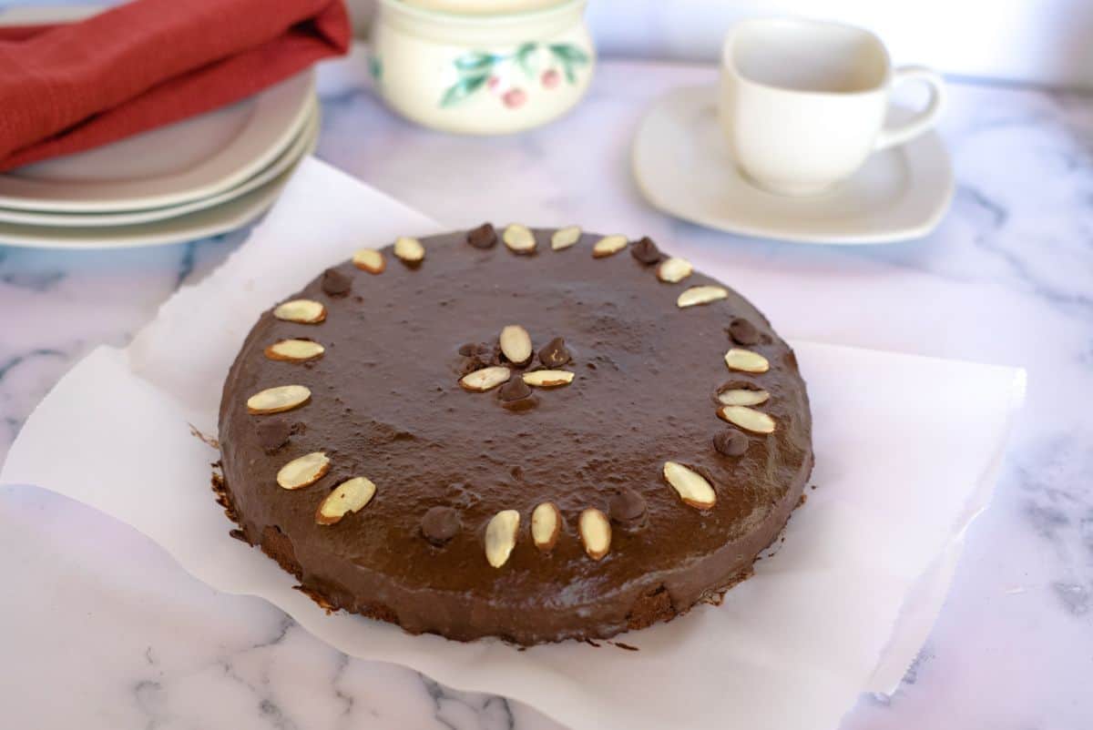 almond flour chocolate cake