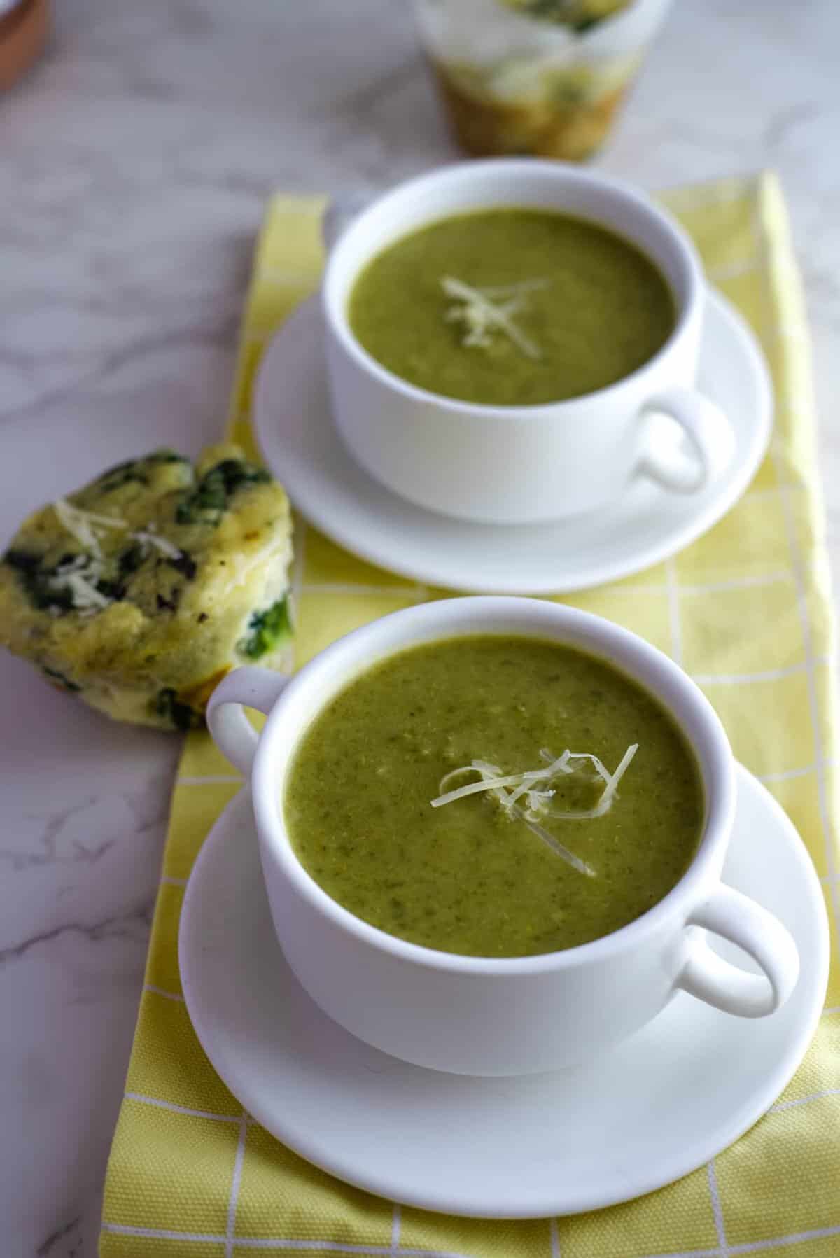 broccoli kale soup