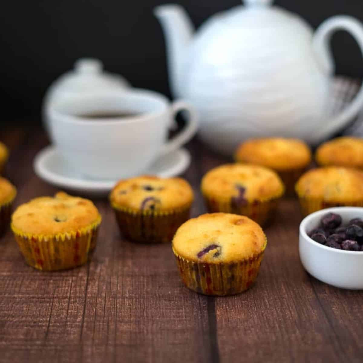 lemon blueberry muffins