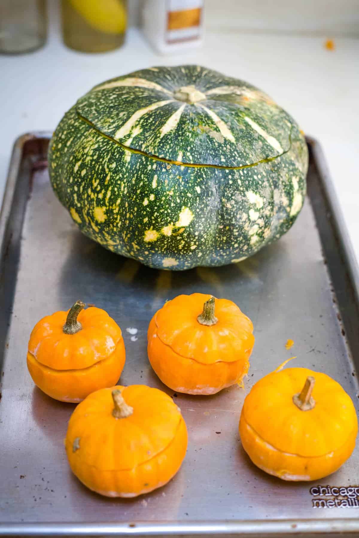 pumpkins to bake