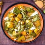 roasted broccoli pumpkin