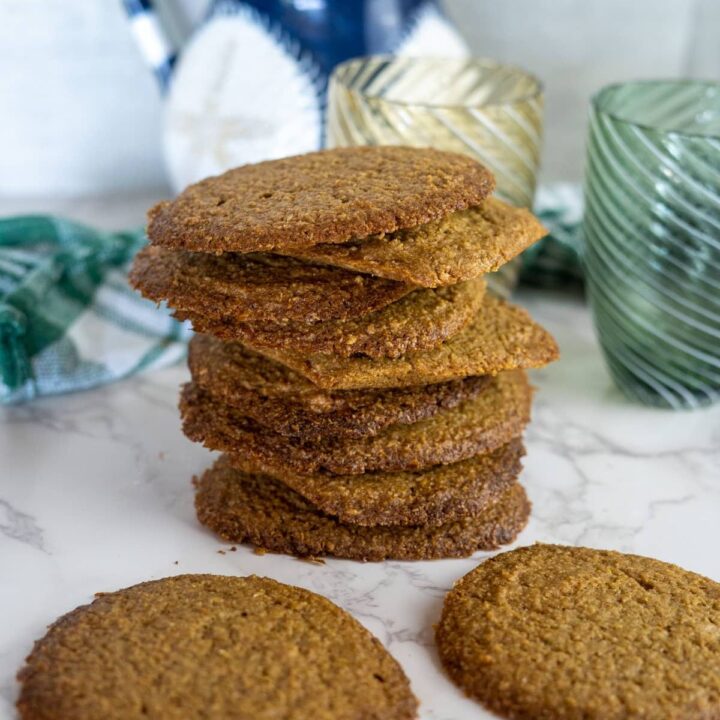 Chewy Peanut Butter & Flaxseed Cookies - Divalicious Recipes