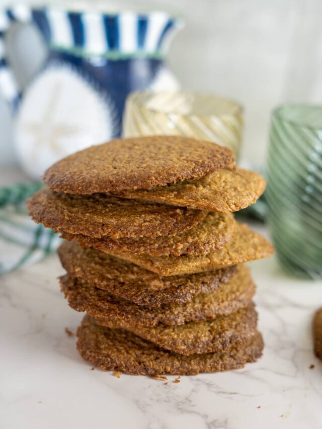 Peanut Butter Flaxseed Cookies