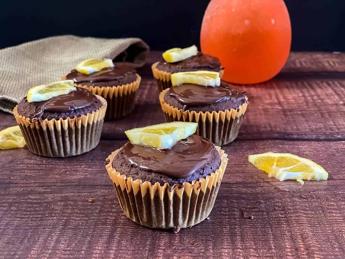 chocolate orange muffin