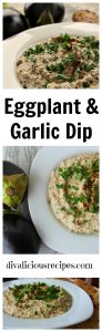 eggplant & garlic dip
