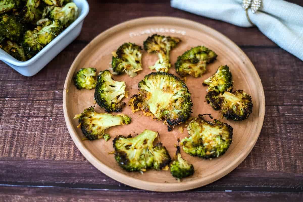 Garlic parmesan cheap roasted broccoli