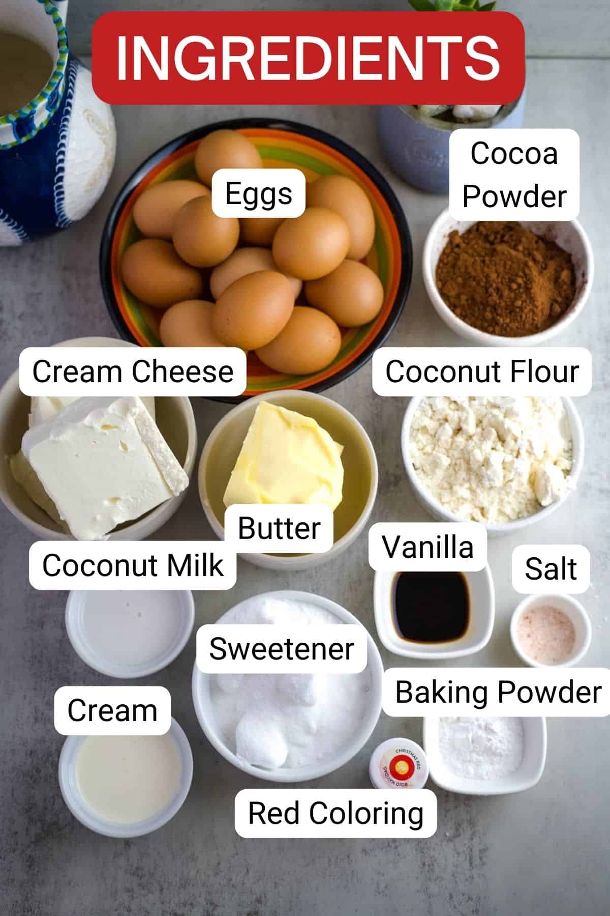 cake ingredients