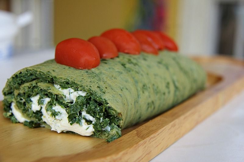spinach roulade