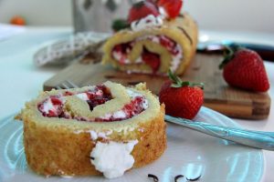 Strawberry Cream Roll