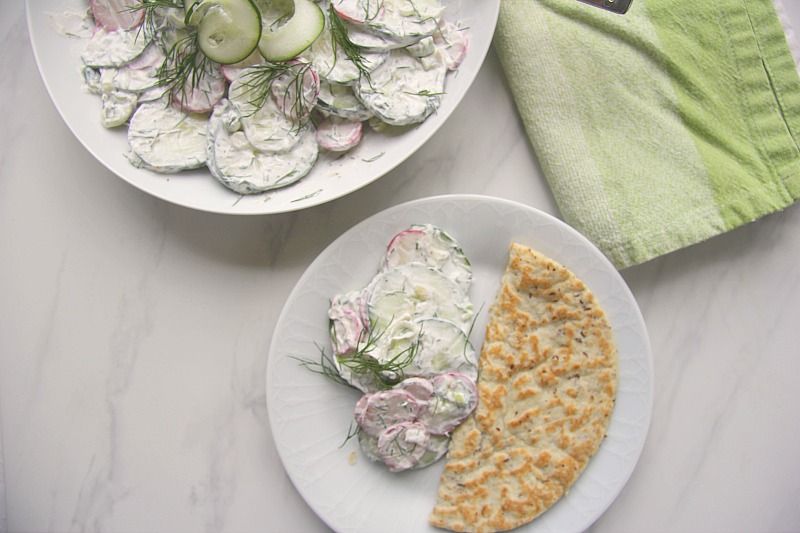 cucumber radish salad