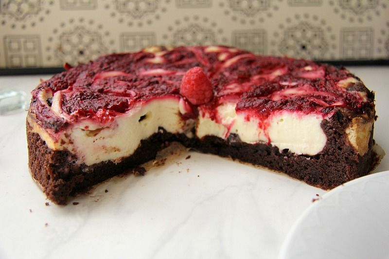 raspberry cheesecake