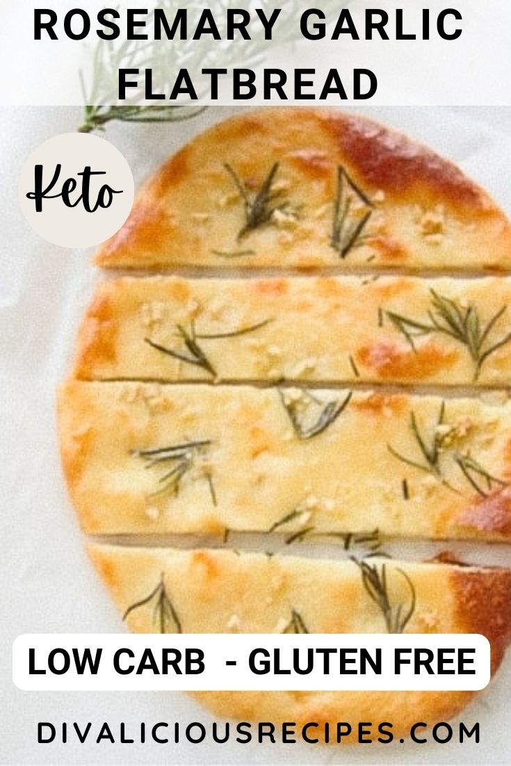 Rosemary Garlic Flatbread - Divalicious Recipes