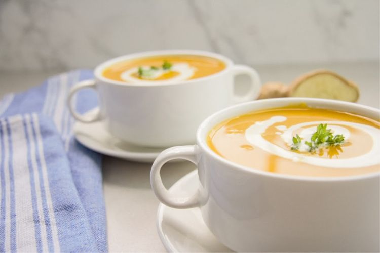 Pumpkin Ginger Soup - Divalicious Recipes
