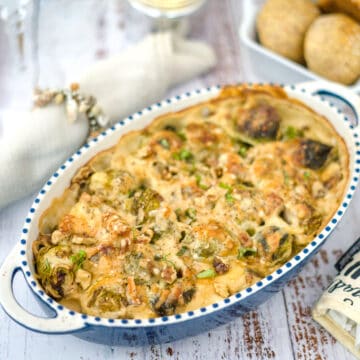 brussel sprout gratin