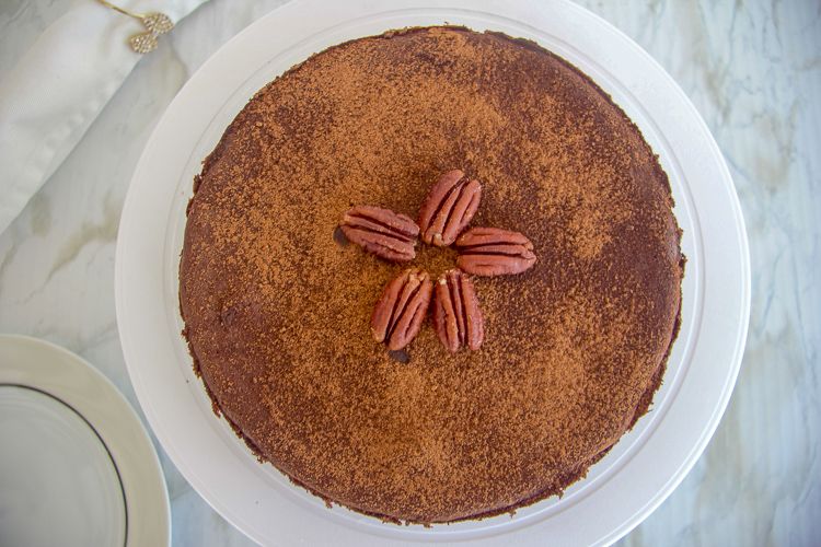 chocolate pecan torte