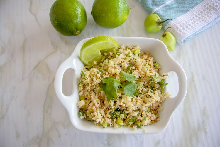 Cilantro Lime Cauliflower Rice - Divalicious Recipes