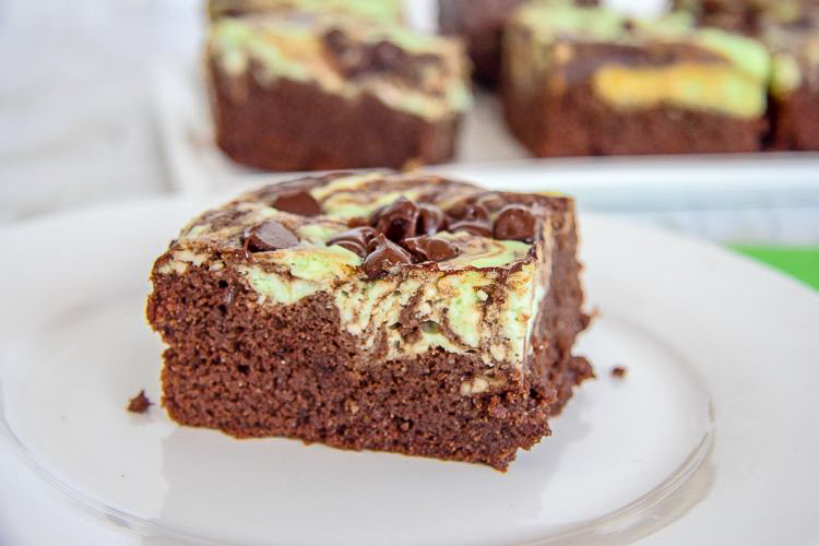 chocolate mint brownies