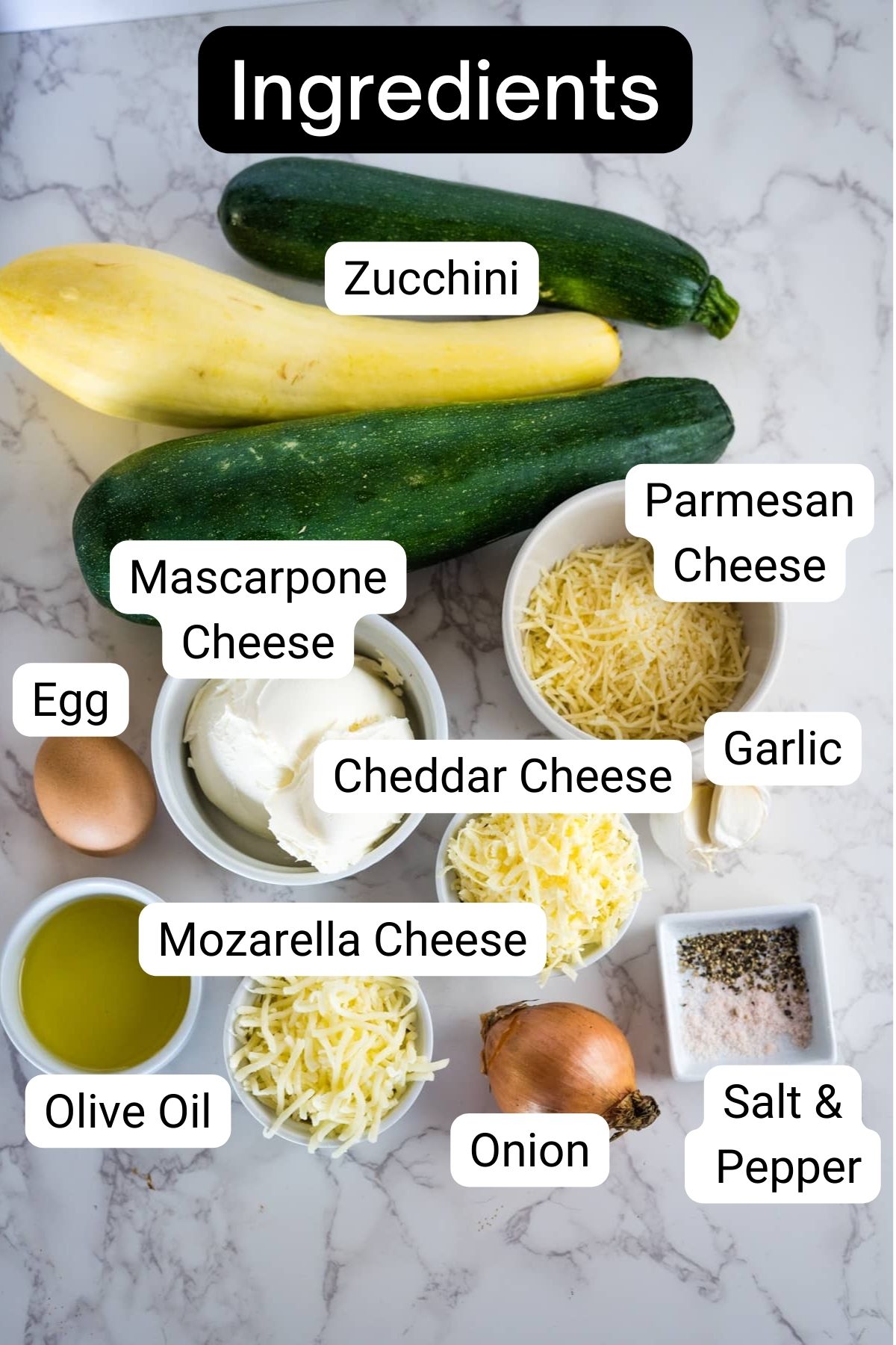 zucchini gratin ingredients