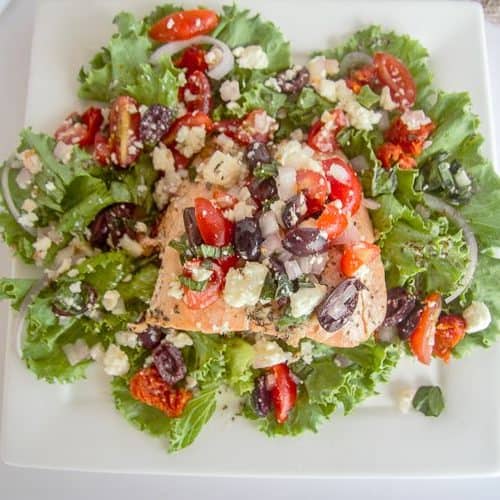 baked greek salad