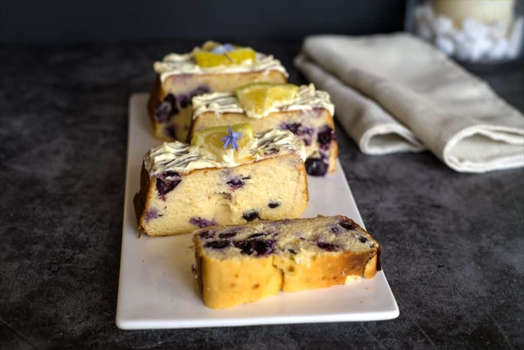 blueberry lemon pound cake