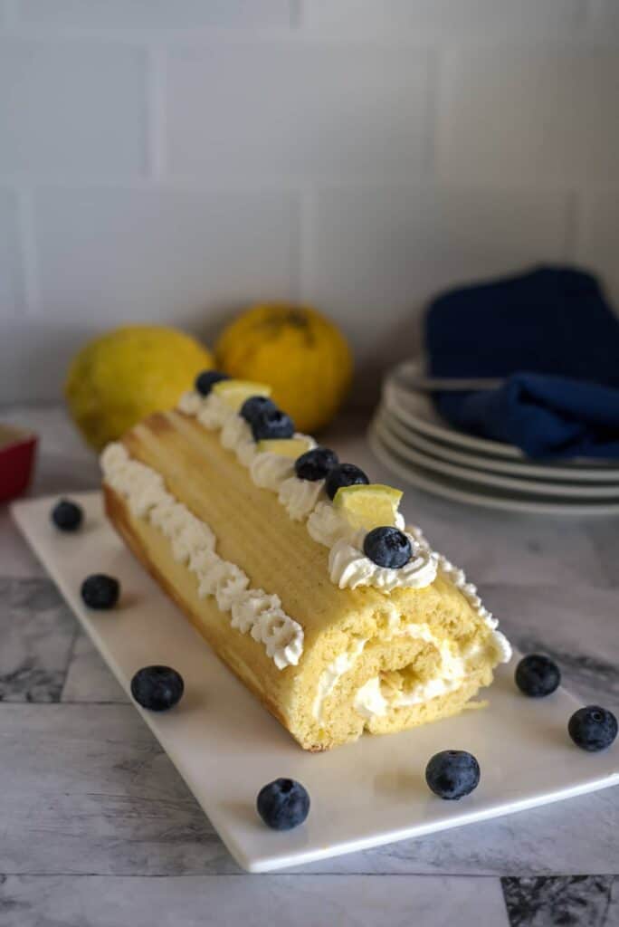 lemon swiss roll