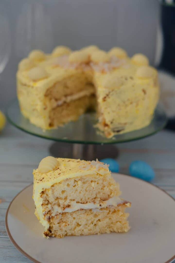 keto easter cake