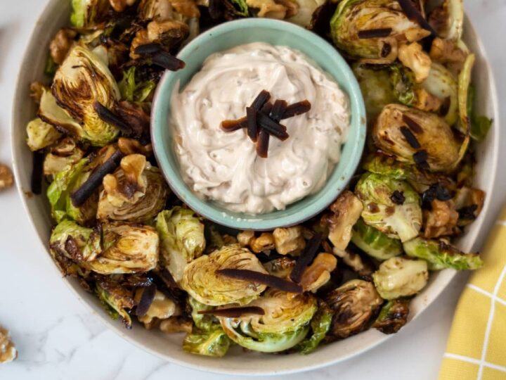 air fryer brussel sprouts