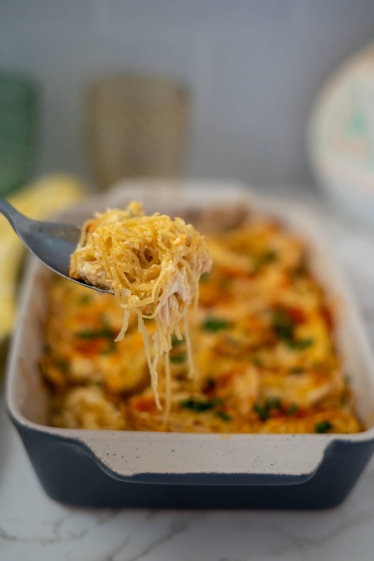 chicken buffalo spaghetti squash