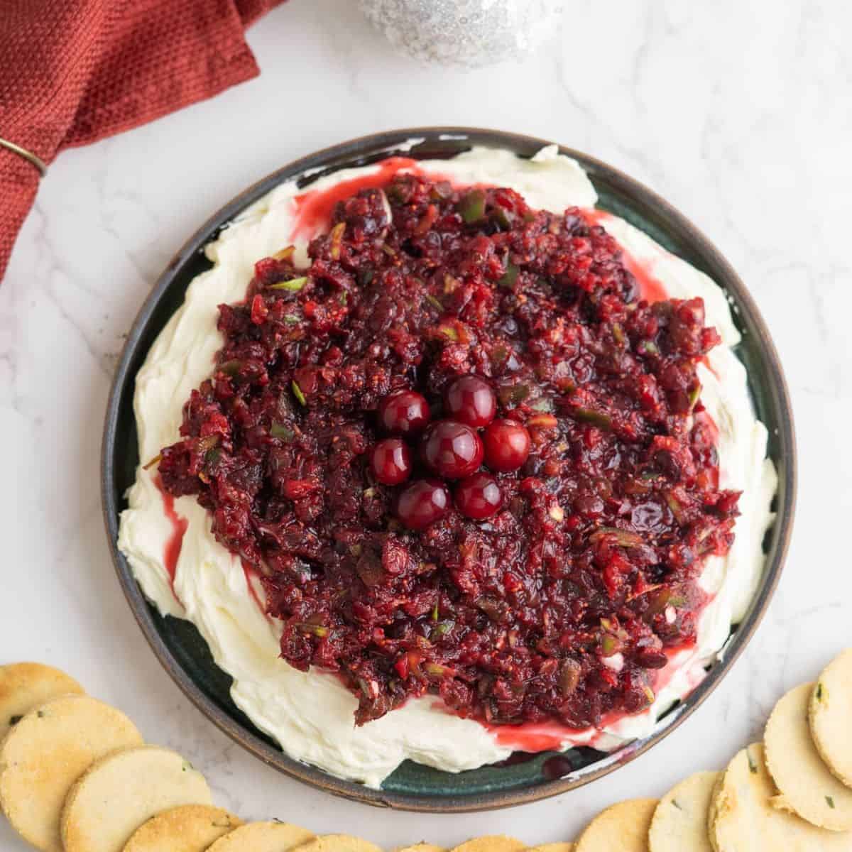 Cranberry Jalapeno Dip - Divalicious Recipes