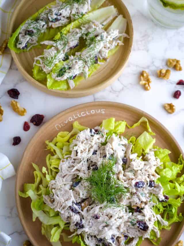 Cranberry Walnut Chicken Salad - Divalicious Recipes