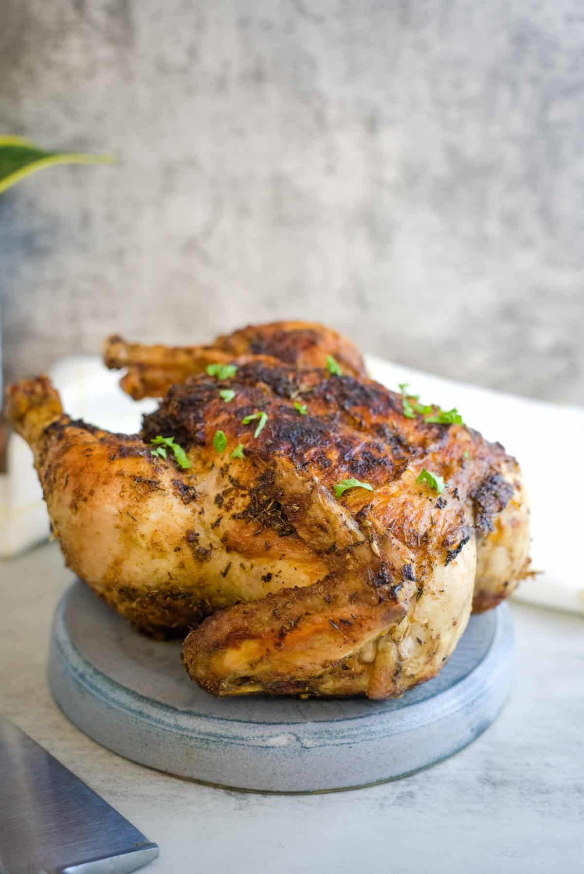 whole chicken cooked in air fryer
