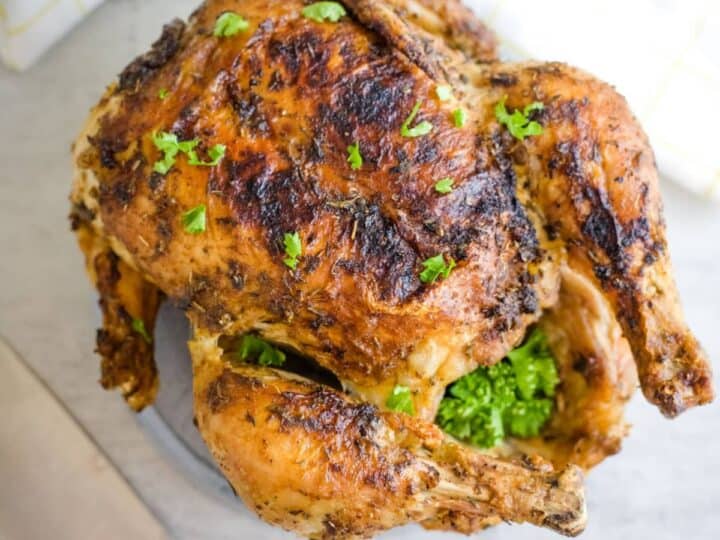 air fryer rotisserie chicken