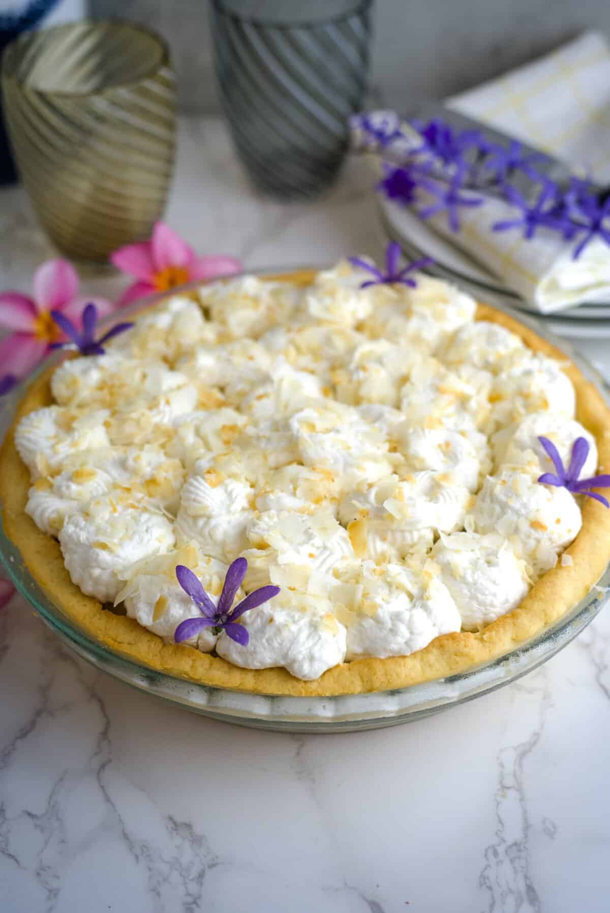 coconut cream pie