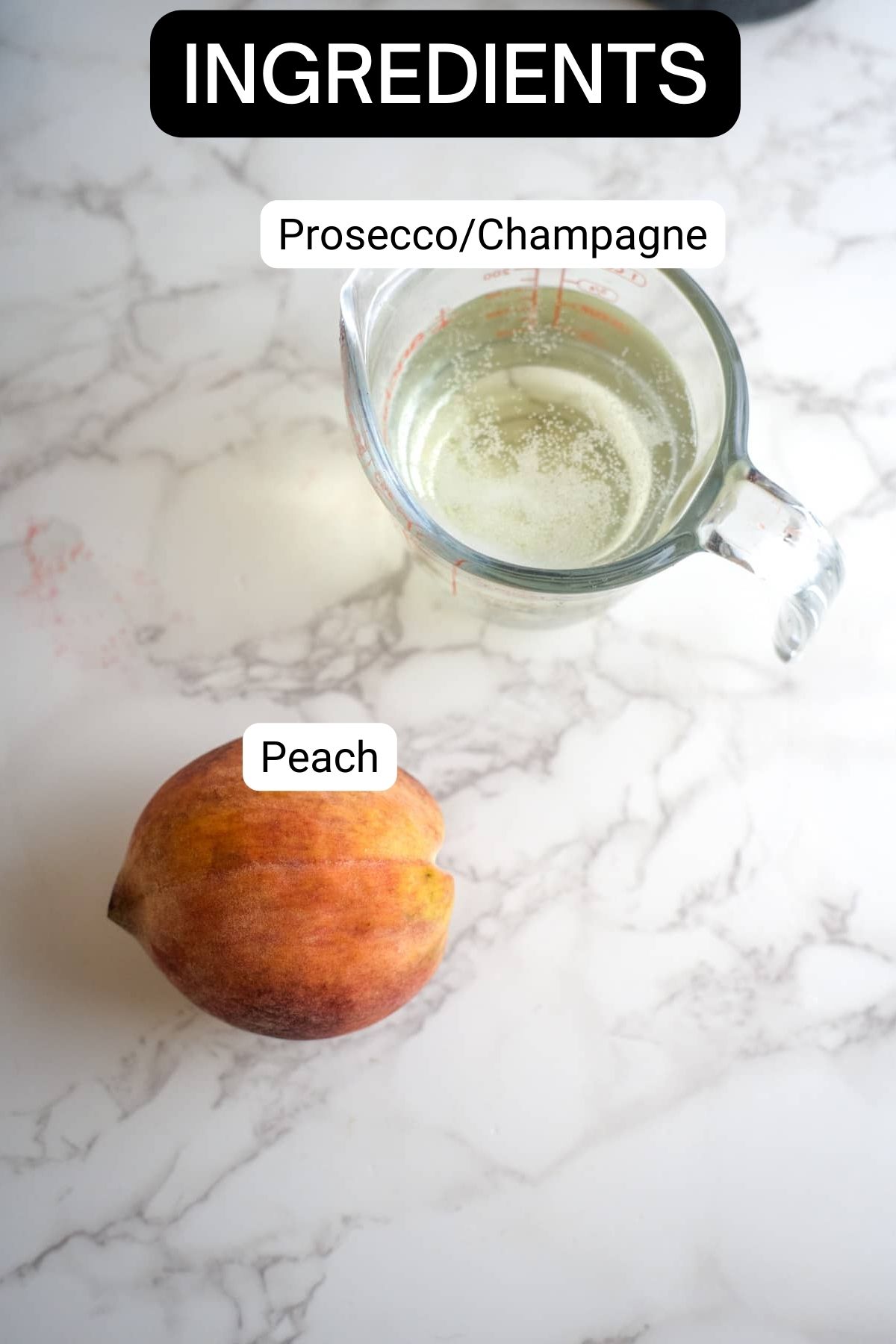 peach bellini ingredients