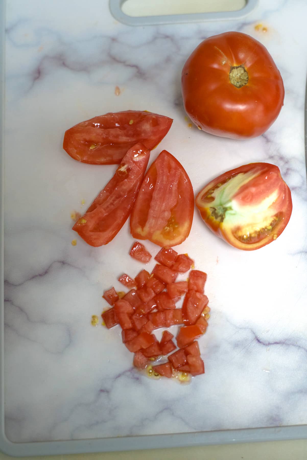 chopped tomatoes