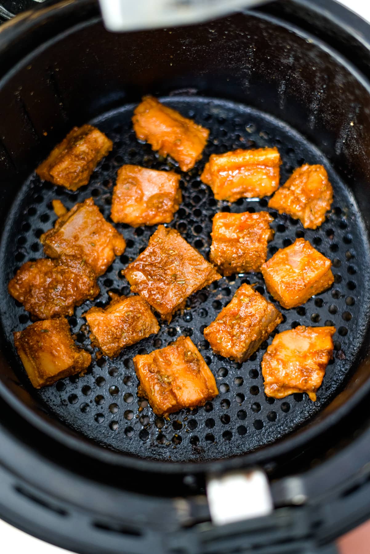 salmon chunks in air fryer