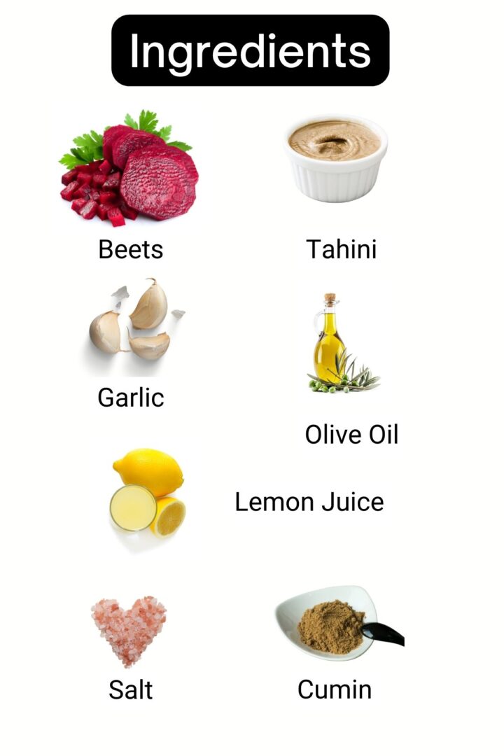 beet hummus ingredients