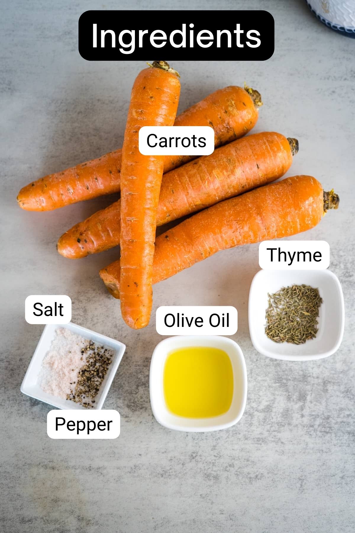 carrot fries ingredients