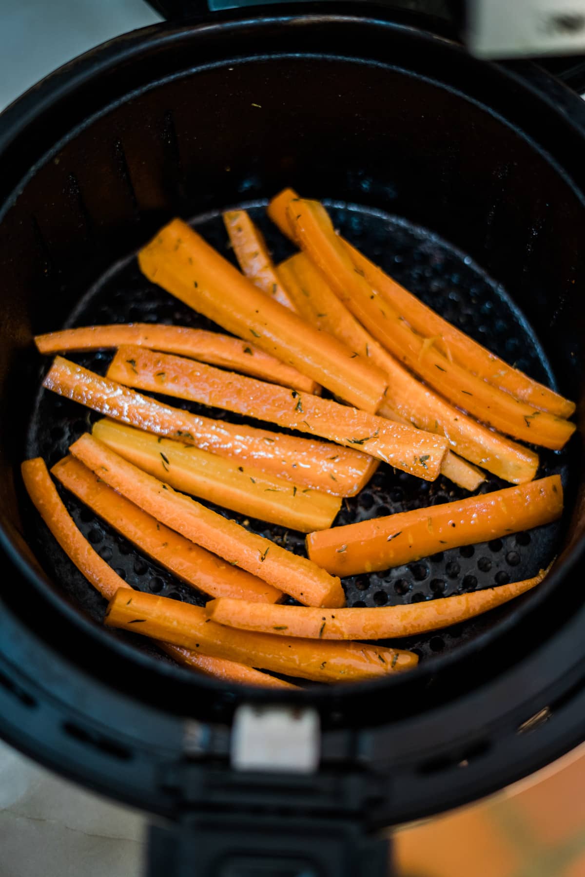carrots in air fryer