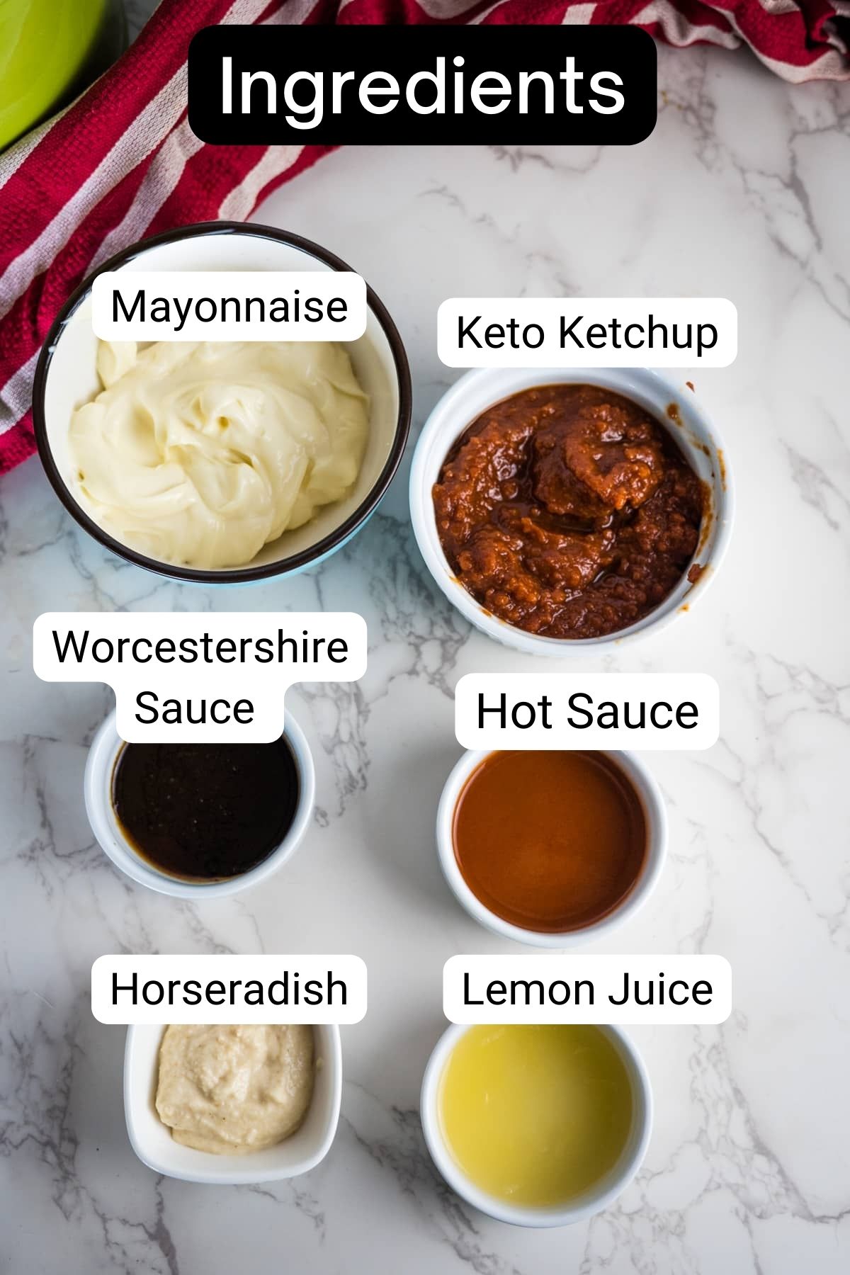 keto cocktail sauce ingredients