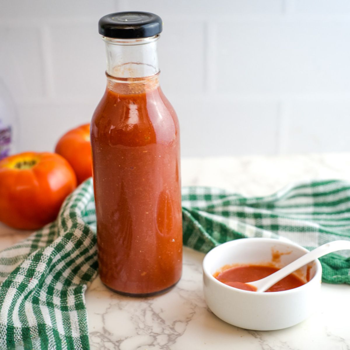 keto ketchup in a bottle