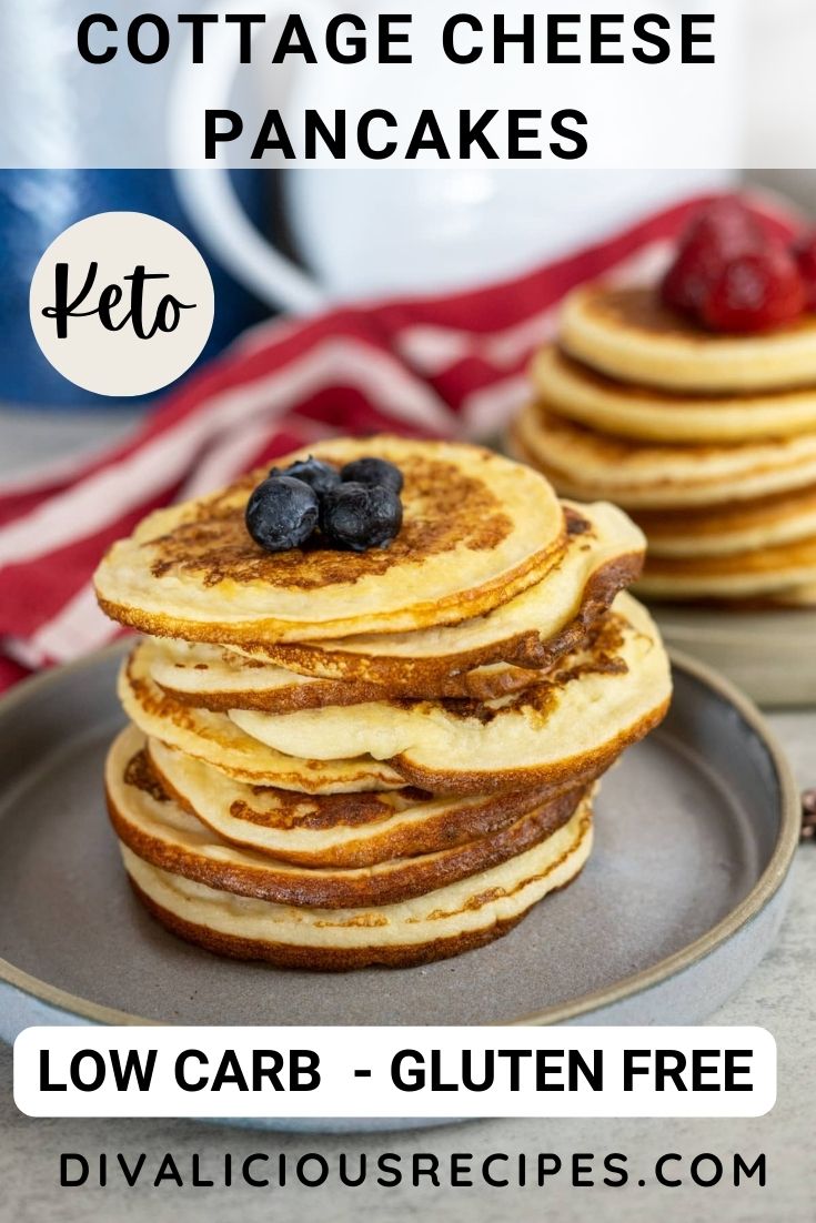 Keto Cottage Cheese Pancakes