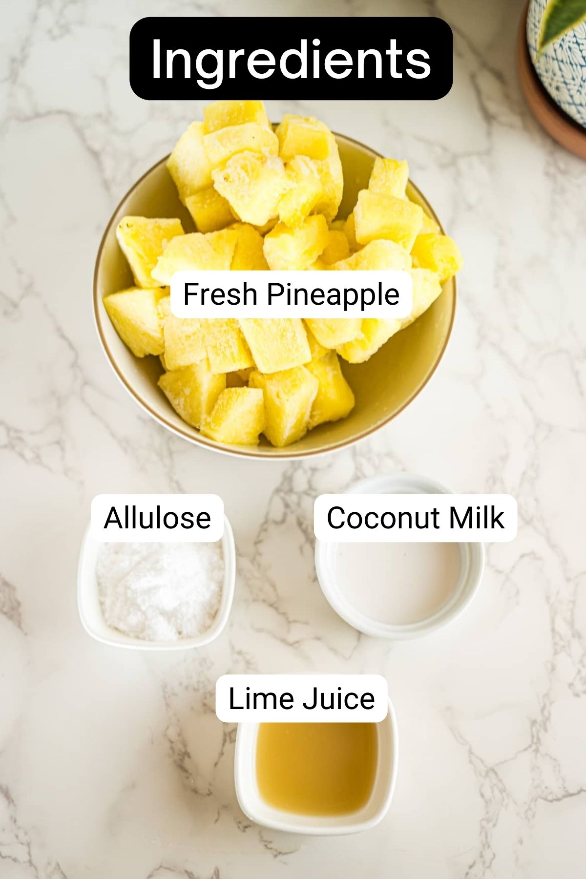 pineapple whip ingredients