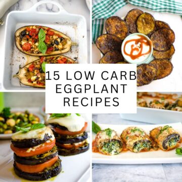 low carb eggplant recipe collection