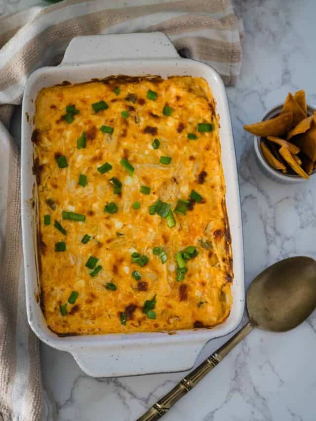 Buffalo Chicken Dip with Cottage Cheese